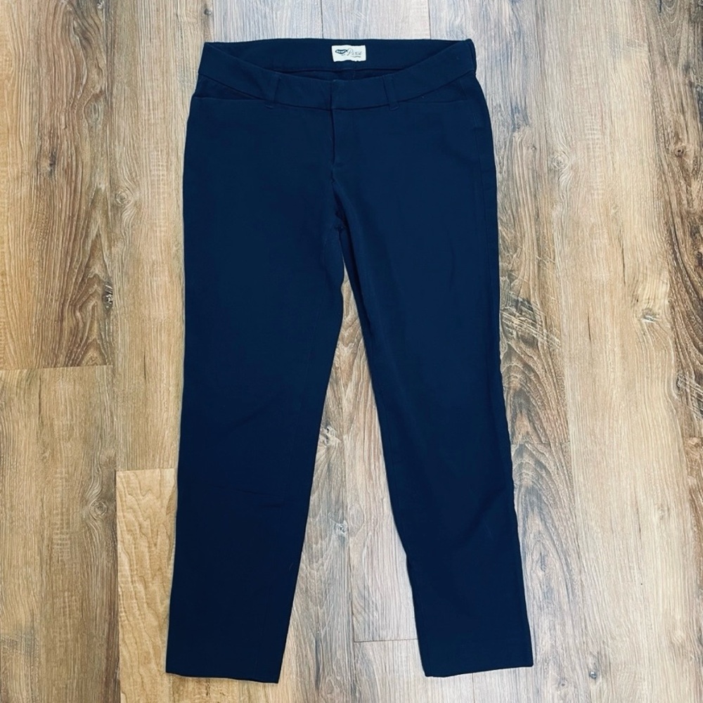 Old Navy The Pixie black ankle chinos trousers size 6